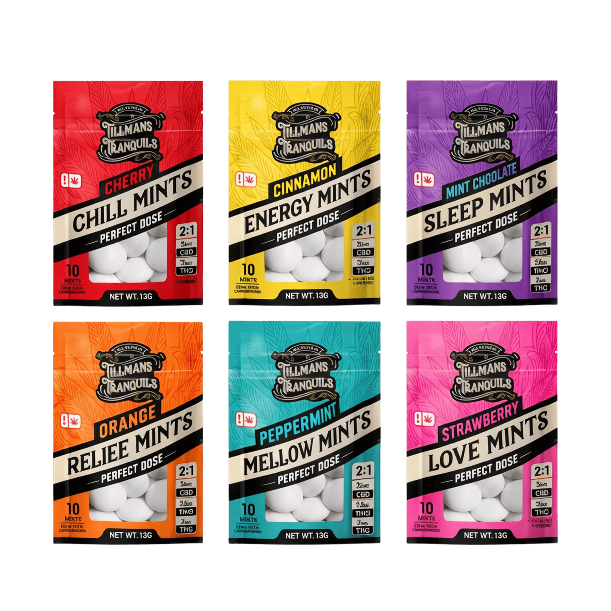 The Full Lineup — All 6 Mints