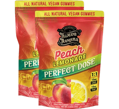 Peach Lemonade THC Gummies - Image 7