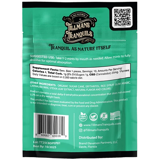 CBD Mints 25mg - No THC - Image 3