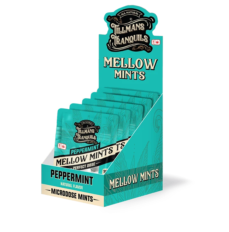 Peppermint Mellow THC Mints - 2mg Delta 9 + 10mg CBD - Image 6
