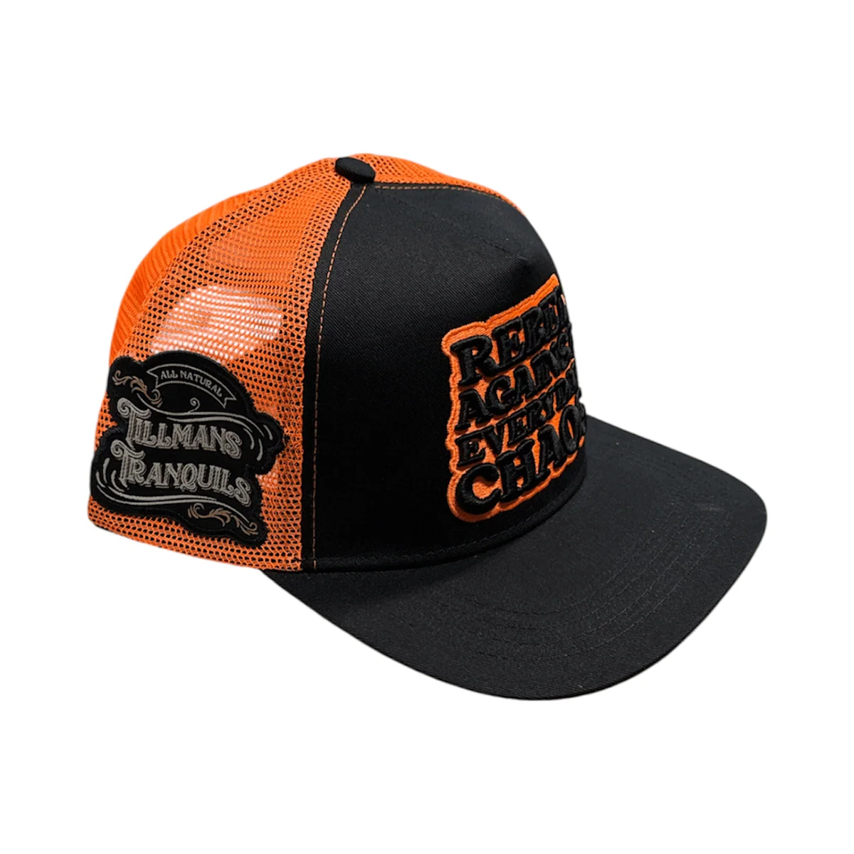 Rebel Against Everyday Chaos Two Color Trucker Hat - Image 5