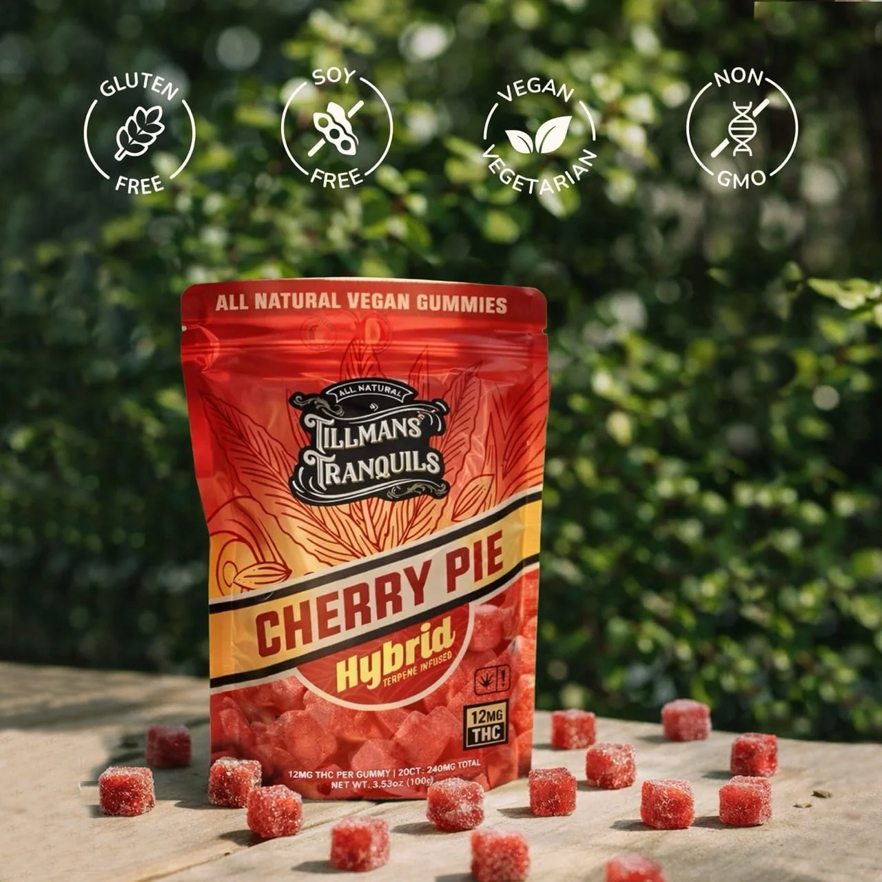 THC Chill Gummies - Cherry Pie - Image 5